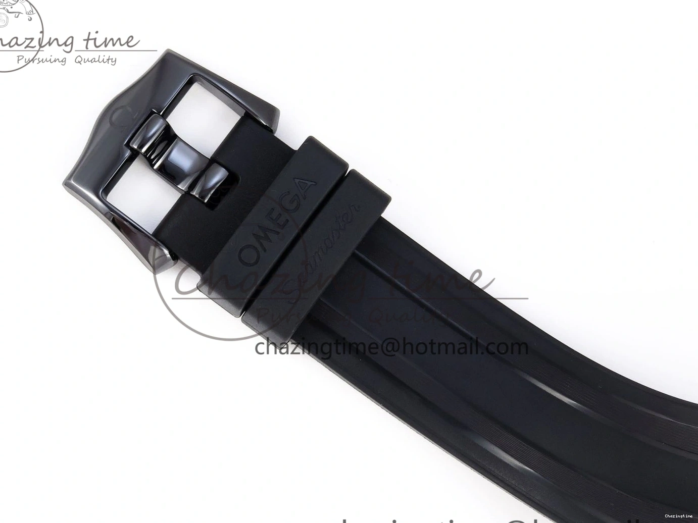 0325 SEAMASTER 300M 43.5MM BLACK CERAMIC VSF 1:1 BEST EDITION BLACK DIAL ON BLACK RUBBER STRAP A FashionForward 7766